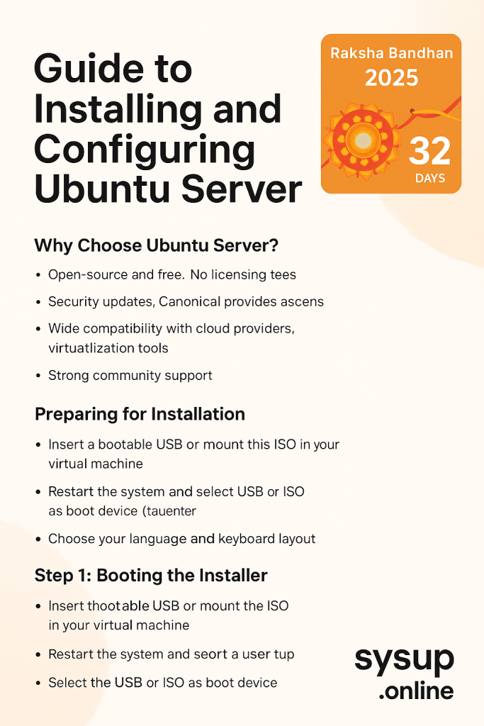Ubuntu Server Installation Guide